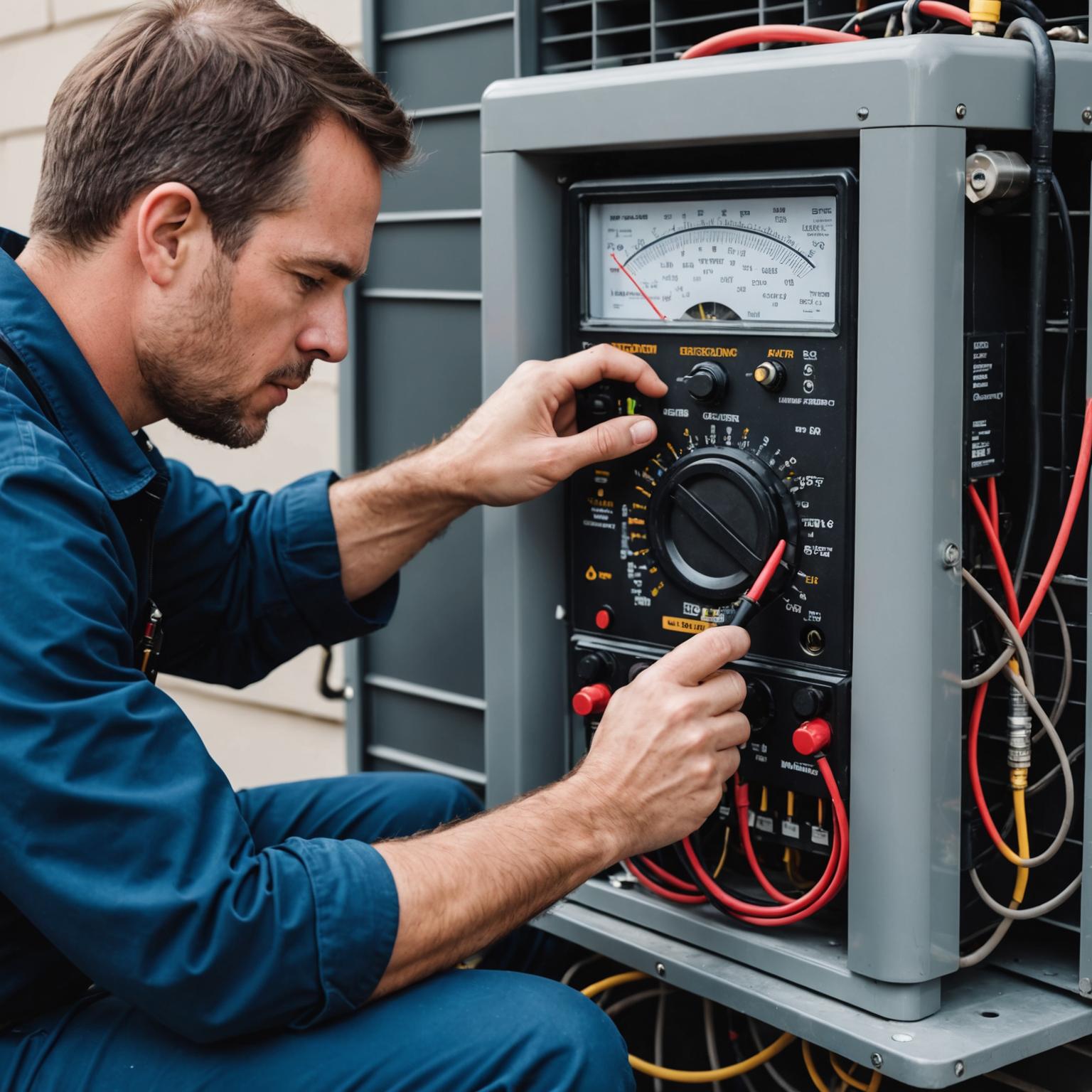Pembaikan dan diagnosis aircond